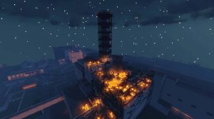 Авария на ЧАЭС - Взрыв 4 энергоблока Майнкрафт версия _ Minecraft (1)