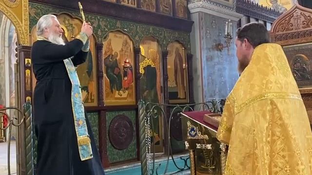 Поздравление с тезеименинами иерея Димитрия Режепы смотреть онлайн