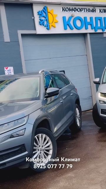 ШКОДА КОДИАК -СиЛиКаГеЛь пРоМыВка с ГАРАНТИЕЙ -«Комфортный Климат» смотреть онлайн