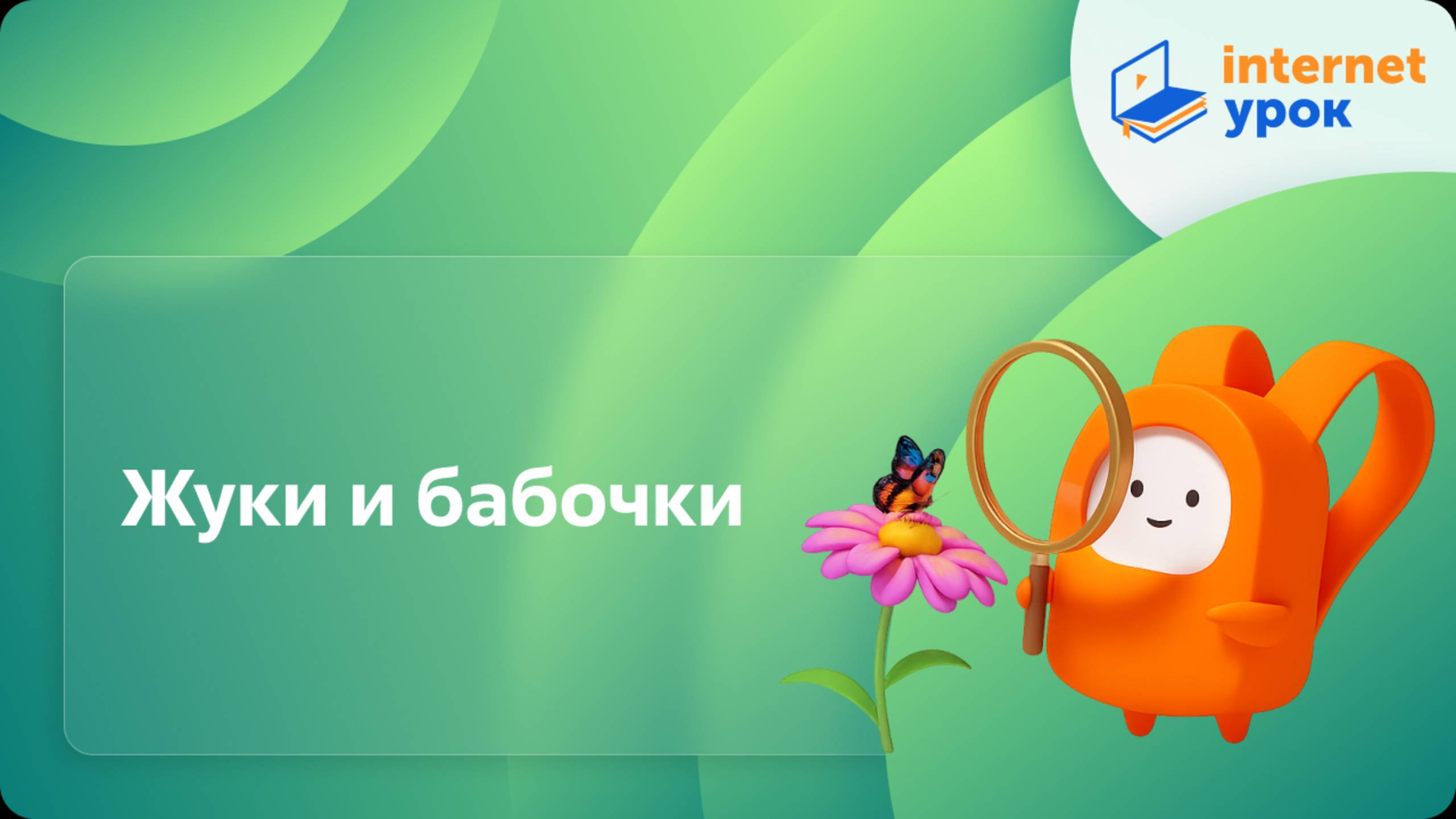 Окружающий мир 1 класс. Жуки и бабочки смотреть онлайн