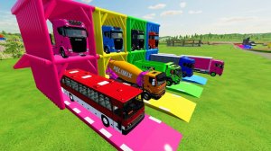 Мультики про машинки! Катаемся на крутых разноцветных машинках и грузовиках из мультиков для детей!