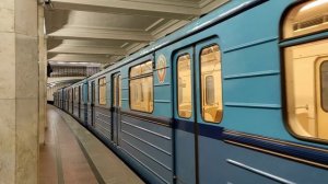 Перегонка Еж3 из депо Фили в Депо Солнцево, станция Александровский сад @МосСаб