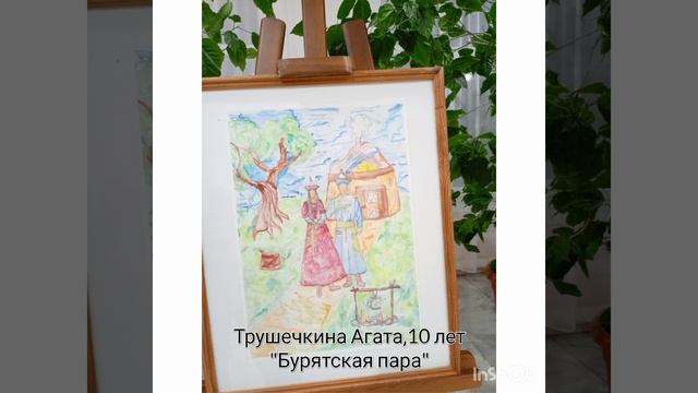 Выставка работ учащихся изобразительного отделения 