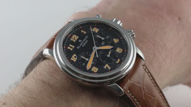 Обзор роскошных часов Blancpain Leman Flyback A Toute Vitesse лимитированной серии 2185F-1130