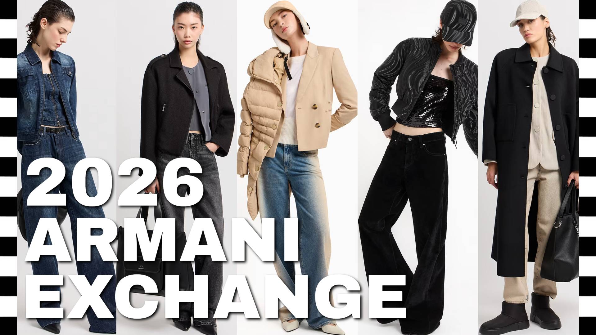 ✔️ ARMANI EXCHANGE - лукбук коллекции осень-зима 2025-2026 смотреть онлайн