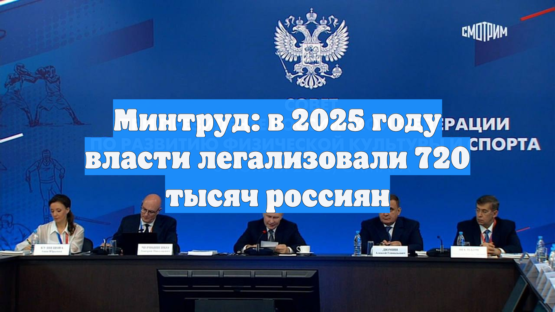 Минтруд: в 2025 году власти легализовали 720 тысяч россиян смотреть онлайн