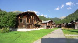Швейцария, Обервальд 🇨🇭 Экскурсия по деревне с альпийской историей и живописными видами 4K