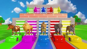 МУЛЬТИКИ ДЛЯ МАЛЫШЕЙ. Беги, прыгай, играй! Мультики про зверят для малышей.