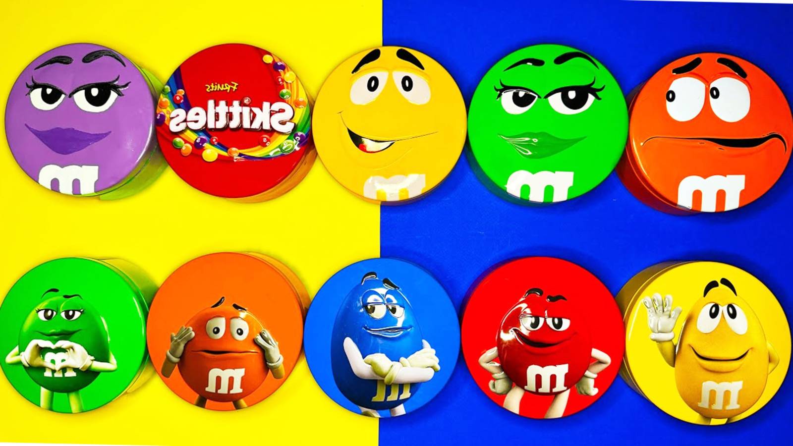 Мультики про конфетки. Яркие коробки с радужными драже. Мультики онлайн для малышей смотреть онлайн