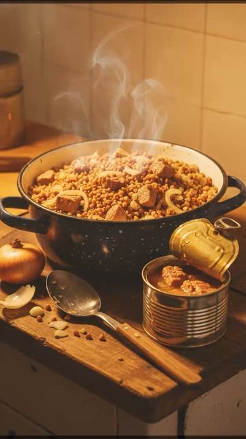 гречка с тушенкой - рецепты из ссср