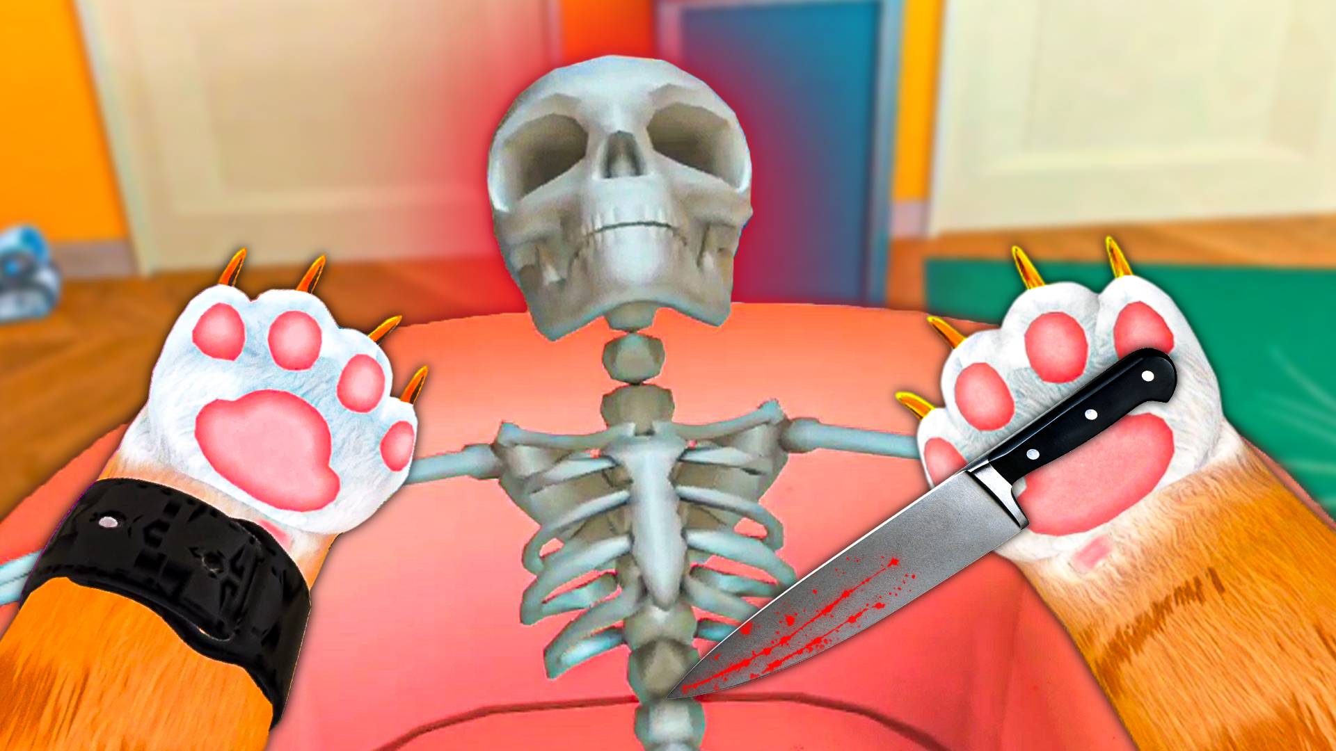 КОТ VR УБИЛ БАБУЛЮ И ЗАБРАЛ КВАРТИРУ СЕБЕ 🐈 в I Am Cat VR смотреть онлайн