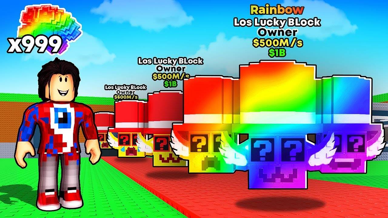 Открываем 99 ЛОС ЛАКИ БЛОКОВ в Steal a Brainrot.. смотреть онлайн