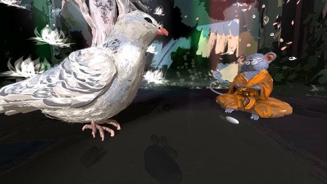 The Three Tests of the Temple Bell. Jataka Tale [6/8] Illustrated in Virtual Reality смотреть онлайн