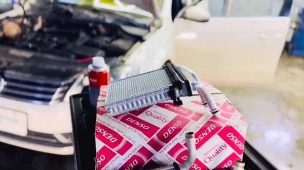 ПАССАТ Б7 B8 печка плохо греет с правой стороны ❓PaSsAt B7 B8 замена радиатора печки с промывкой