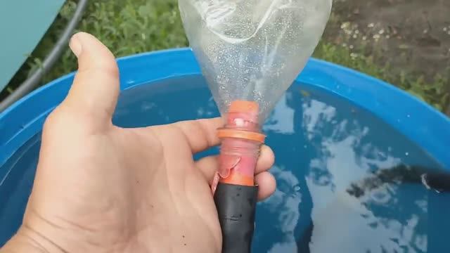 Дача. Полив из бочки без насоса.😁 Белгород. смотреть онлайн