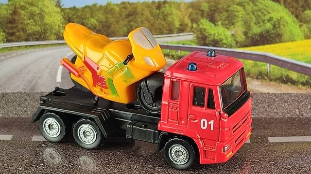 КАМАЗ С МОТОЦИКЛОМ смотреть онлайн