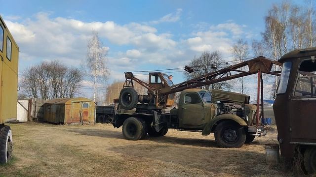 Ретро автокран К-46 ЗИЛ-164. Часть 4 смотреть онлайн