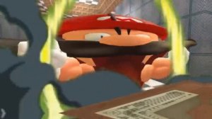 SMG4: Марио играет кота Марио, но каждый раз,  когда он умирает, стены смыкаются (Русская озвучка)