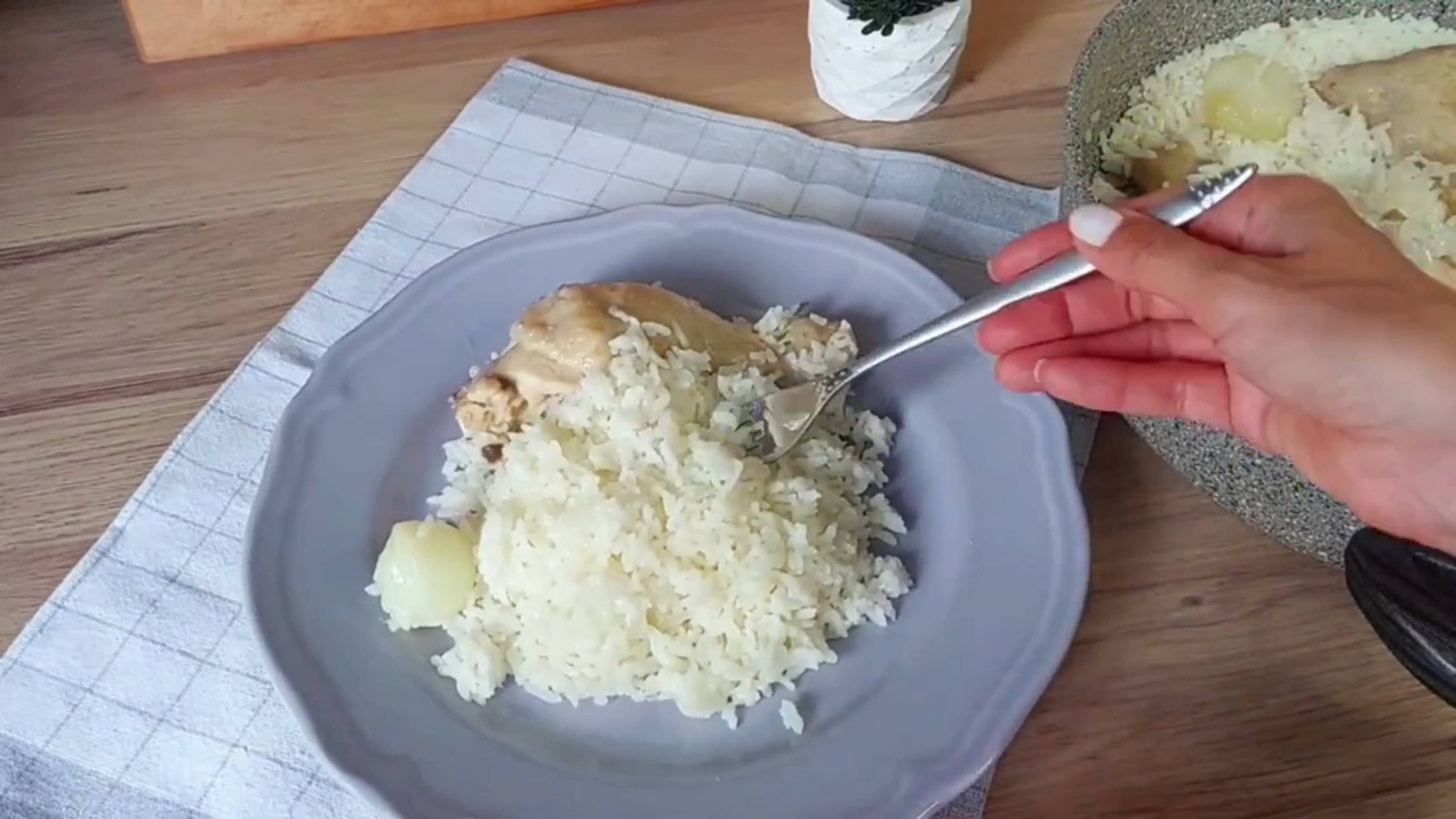 Рассыпчатый рис по-турецки. Жареный рис с курицей. Рис по-турецки. Ну Очень вкусно 😋