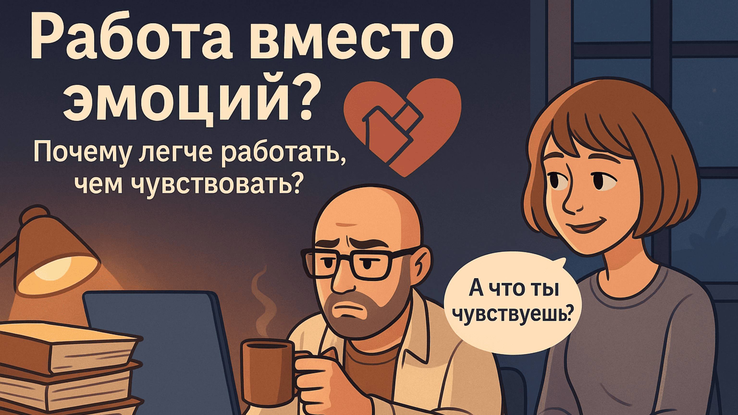 Когда работа заменяет чувства. Почему мы прячемся за делами? смотреть онлайн