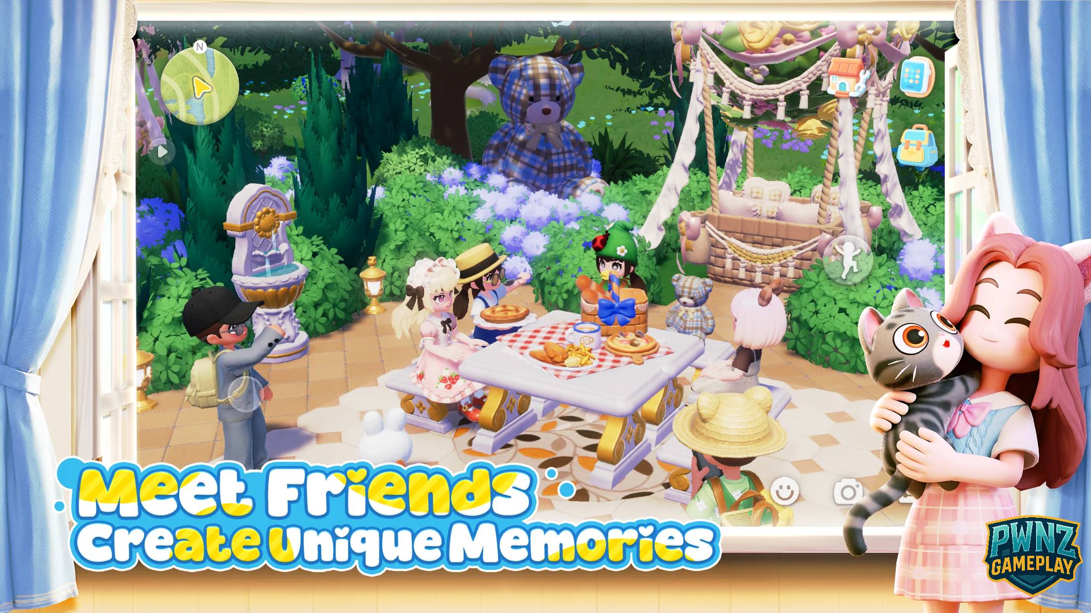 Heartopia Ранний доступ (Early Access) Gameplay Android, IOS Games Фрагмент игры на Андроид