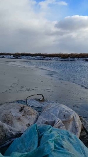 Рыбалка на Амуре в ноябре.