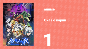 Сказ о парии 1 серия (аниме-сериал, 2023)