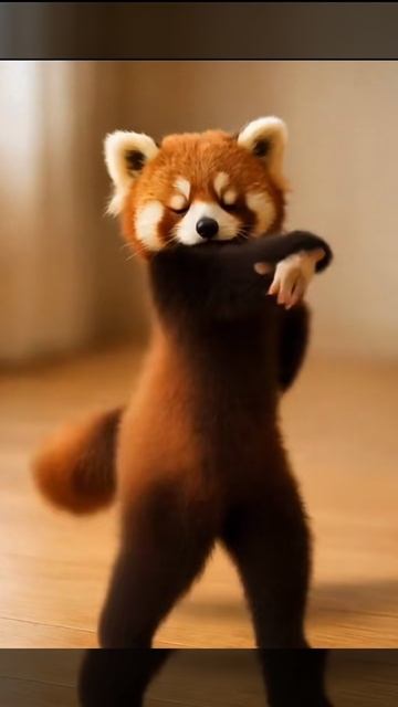 Красная панда — миниатюрное чудо 🐼❤️