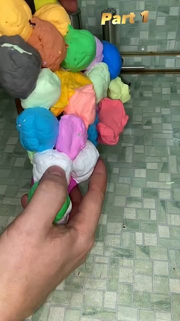 A new type of insulation. Air plasticine