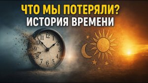 КОГДА ЧАСЫ БЫЛИ НЕ НУЖНЫ? ИСТОРИЯ ВРЕМЕНИ