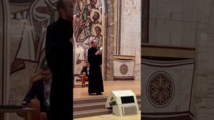 Запись выступления диакона Иоанна  Клименко в Храме Христа Спасителя.