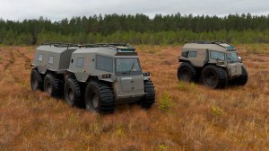 Два новых вездехода Тайфун: Ракета 3.2 АКПП и 8х8 - готовы к заказу! Все испытания пройдены!