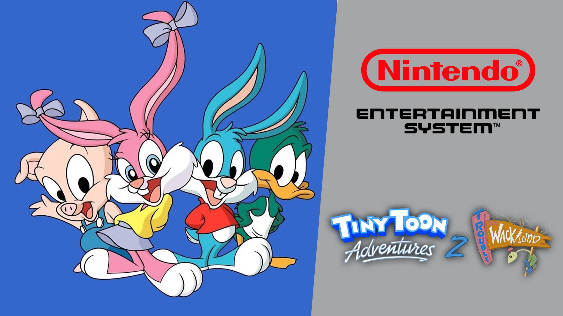 Tiny Toon Adventures 2 Trouble in Wackyland (NES) смотреть онлайн