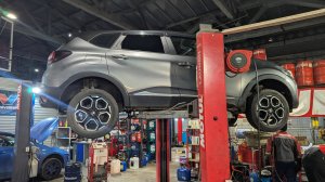 Полная аппаратная замена масла в вариаторе Renault Kaptur 2 Jatco Jf016e