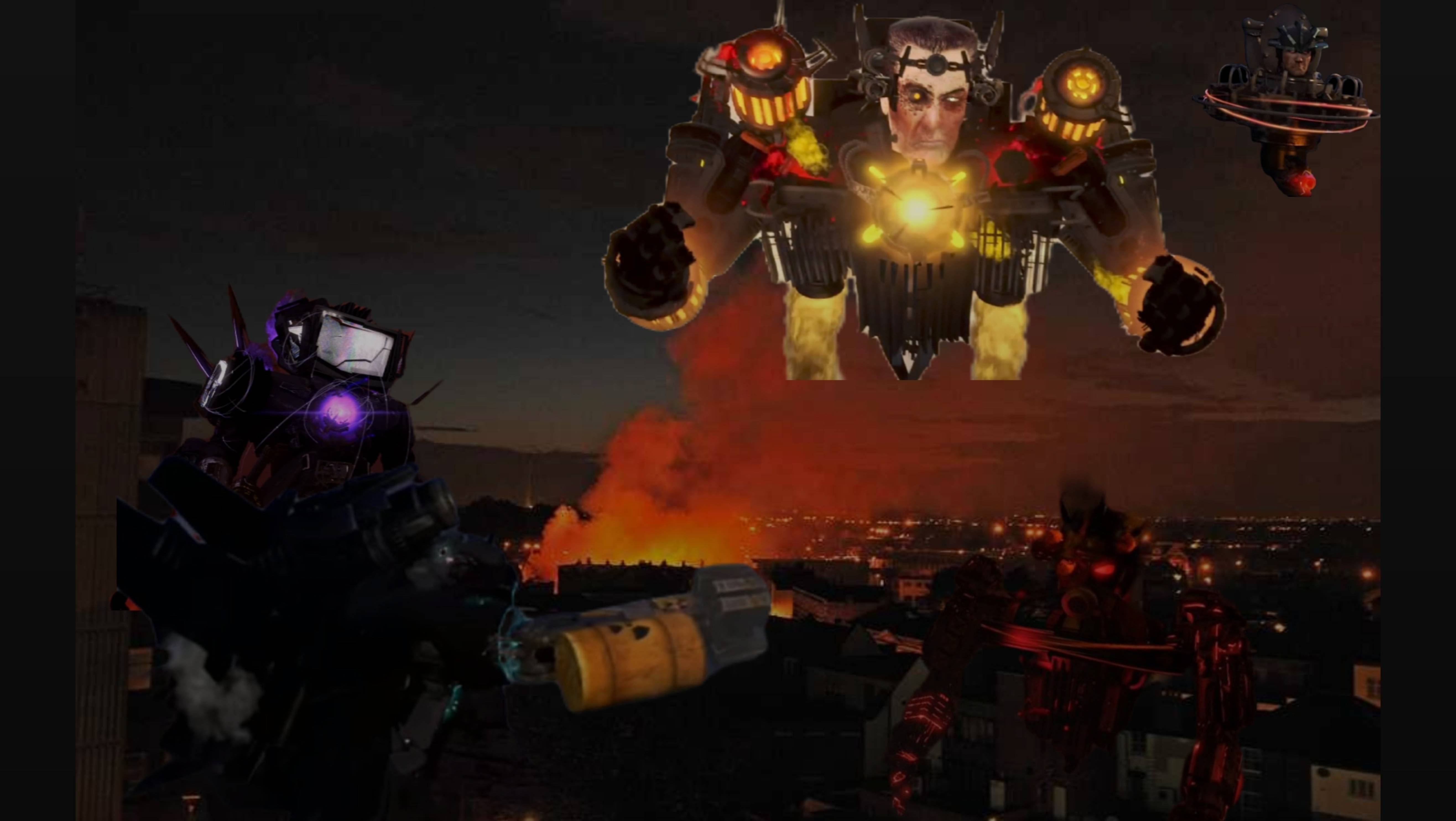 Скибиди туалет неожиданное нападение 1 сезон (1-3 серия+доп. Сцены). смотреть онлайн