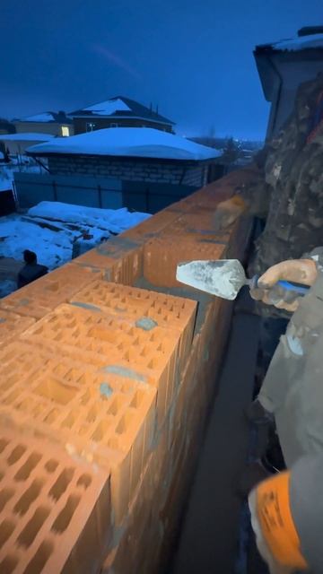 Так рождается качество. Процесс кладки от наших мастеров.