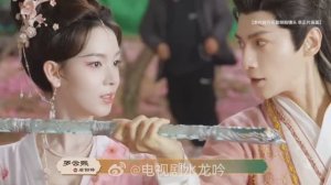 Закадровые съемки дорамы "Песня водяного дракона"