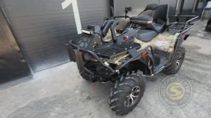 Установка комплекта ФЕРМЕР на квадроцикл Стелс Гепард 800