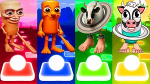 ТУН ТУН ТУН САХУРЫ 🆚 ЛАВАКА САТУРНА САТУРНИТОВ Итальянские Брейнрот Мемы | Tiles Hop №282