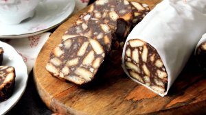 Шоколадная колбаска. Рецепт из СССР.