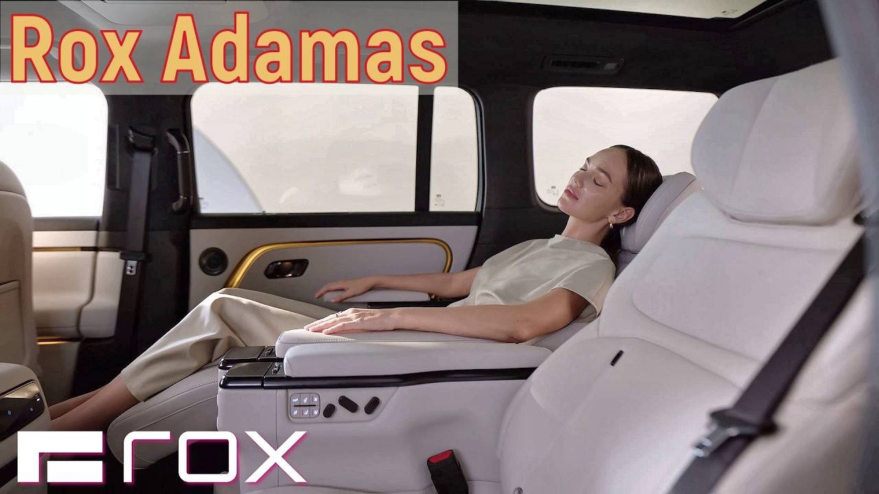 Китайский Range Rover? Новый Rox Adamas с роскошным салоном! смотреть онлайн