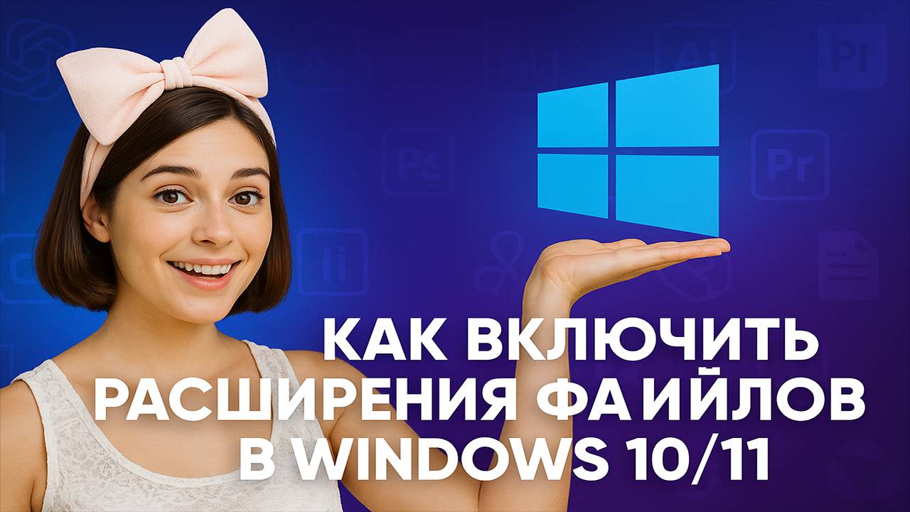 Как включить расширения файлов в Windows 10/11 смотреть онлайн