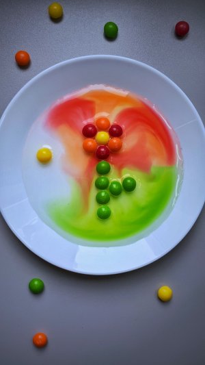 Цветные идеи с водой