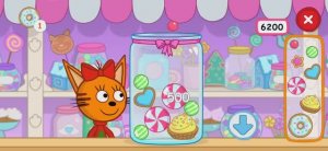 Три Кота Мультфильм Игра в карамельки