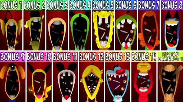 SPRUNKI: ВСЕ OC И БОНУС‑ПЕРСОНАЖИ ИЗ ФАЗЫ 3! 👥✨🔥