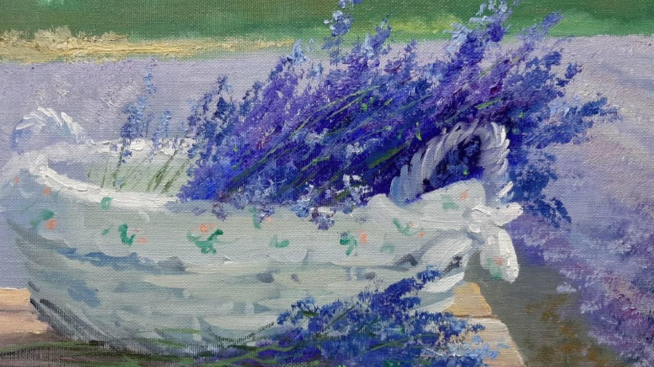 Лаванда в корзине смотреть онлайн