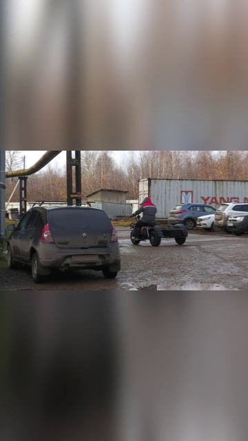 Мотоцикл СПРИНТ (Ижтехмаш) С грузовым боковым прицепом на колесах 10 (23х7-10) смотреть онлайн