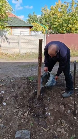 Как вытащить столб из земли