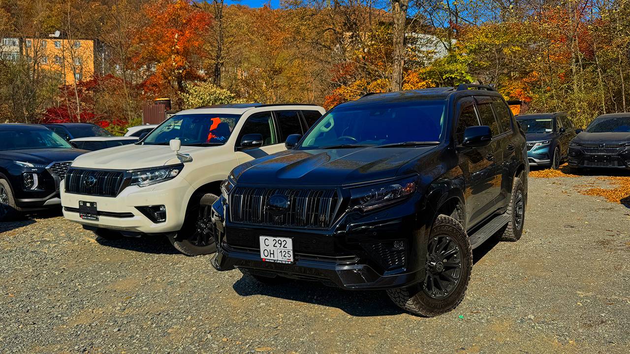 Последние Prado из Японии‼️😱 Black Edition‼️ Что будет с ценами?‼️😱 смотреть онлайн