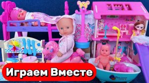 АСМР КУКЛЫ ИЗ МУЛЬТИКА БАРБИ ДЛЯ ДЕВОЧЕК 🌸ИГРАЕМ ВМЕСТЕ В КУКОЛЬНЫЙ ДОМИК ДЛЯ ДЕТОК БАРБИ